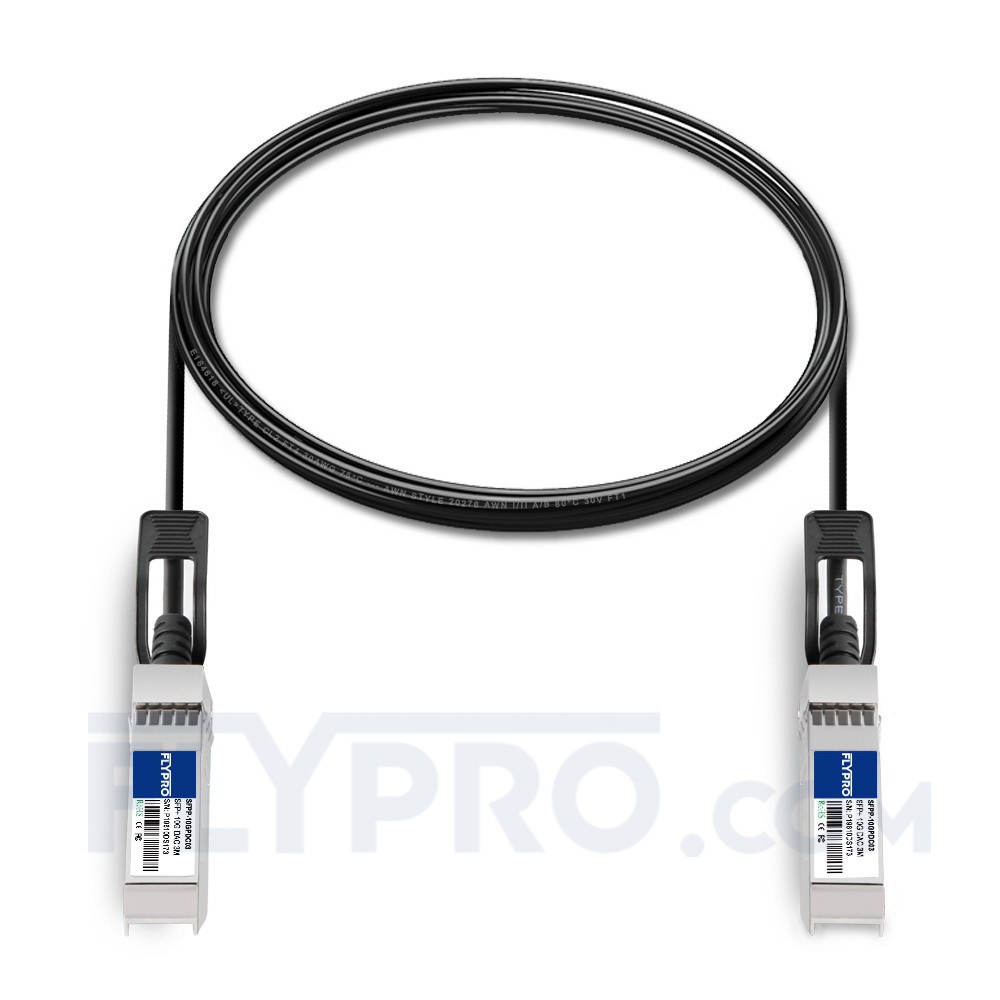 Медный кабель прямого подключения 10g sfp to sfp 3 м